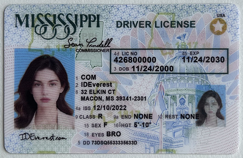 Mississippi Fake ID